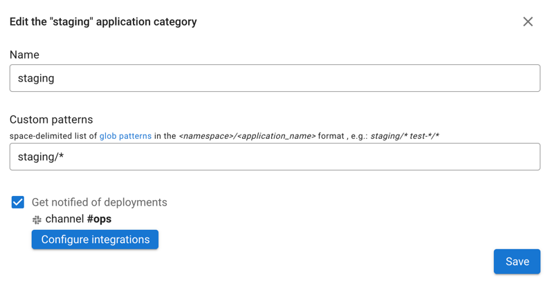 Deployments disable notifications