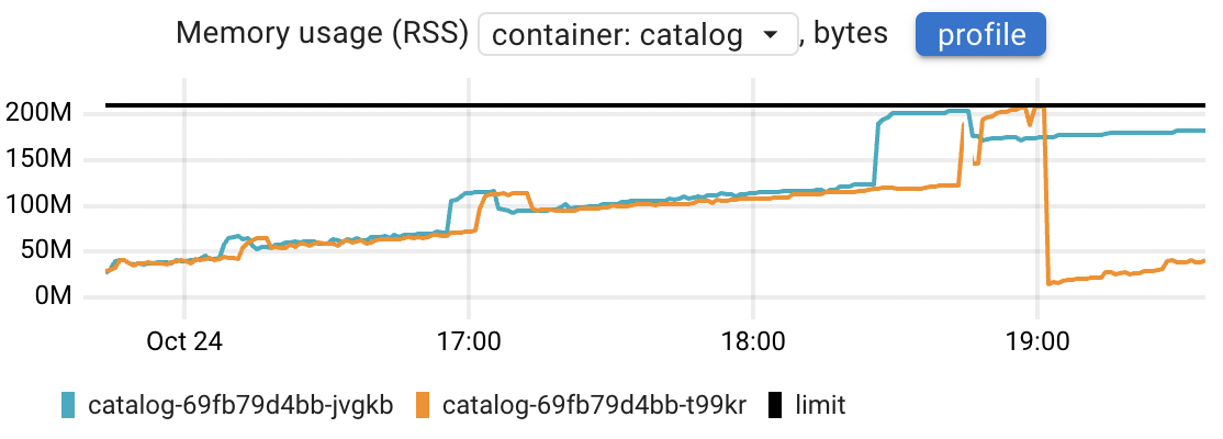 Memory usage