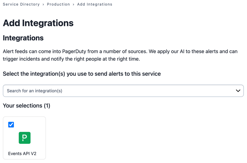 Pagerduty Events API v2